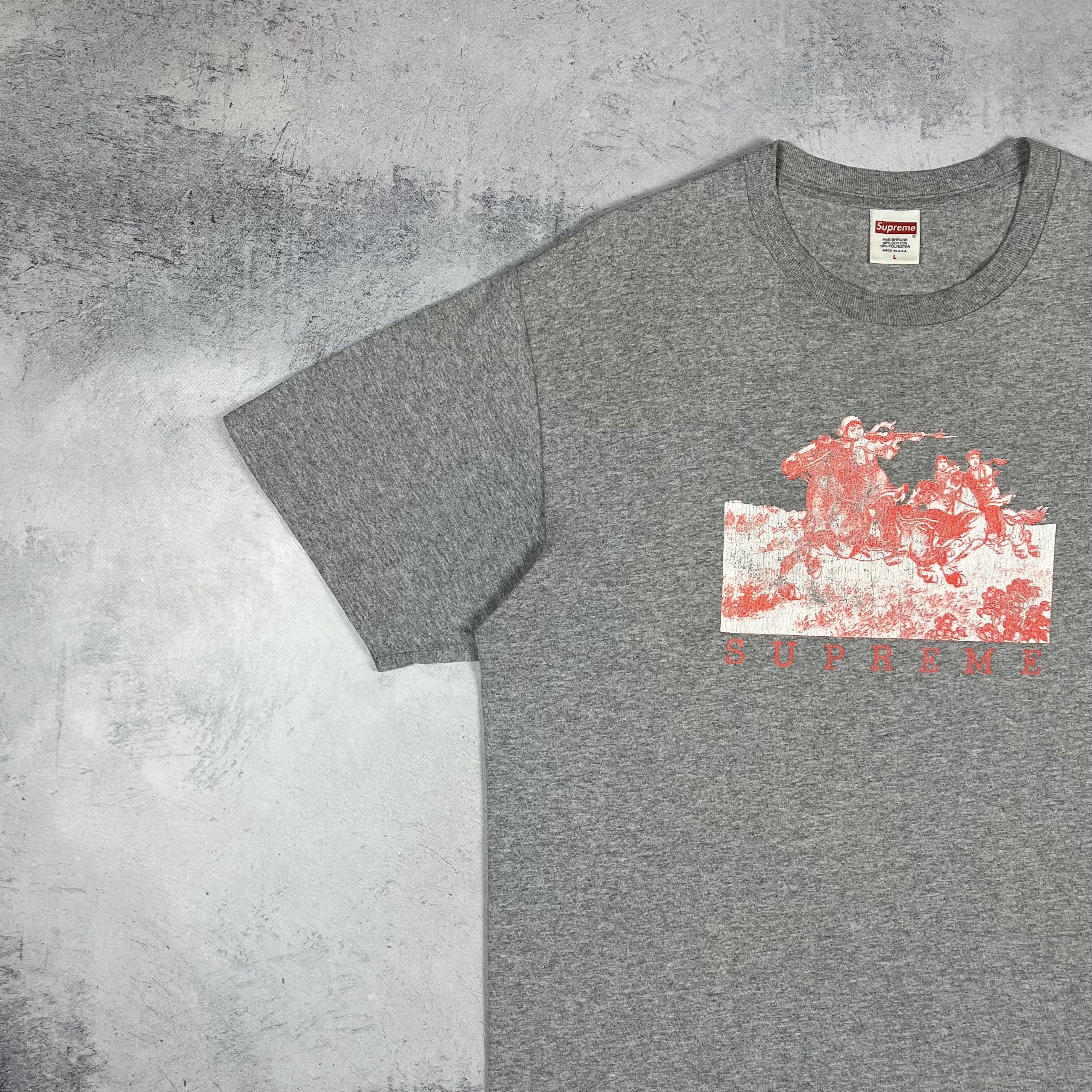Supreme Supreme Riders Big Logo T Shirt SS19 Size US L / EU 52-54 / 3 - 6 Thumbnail