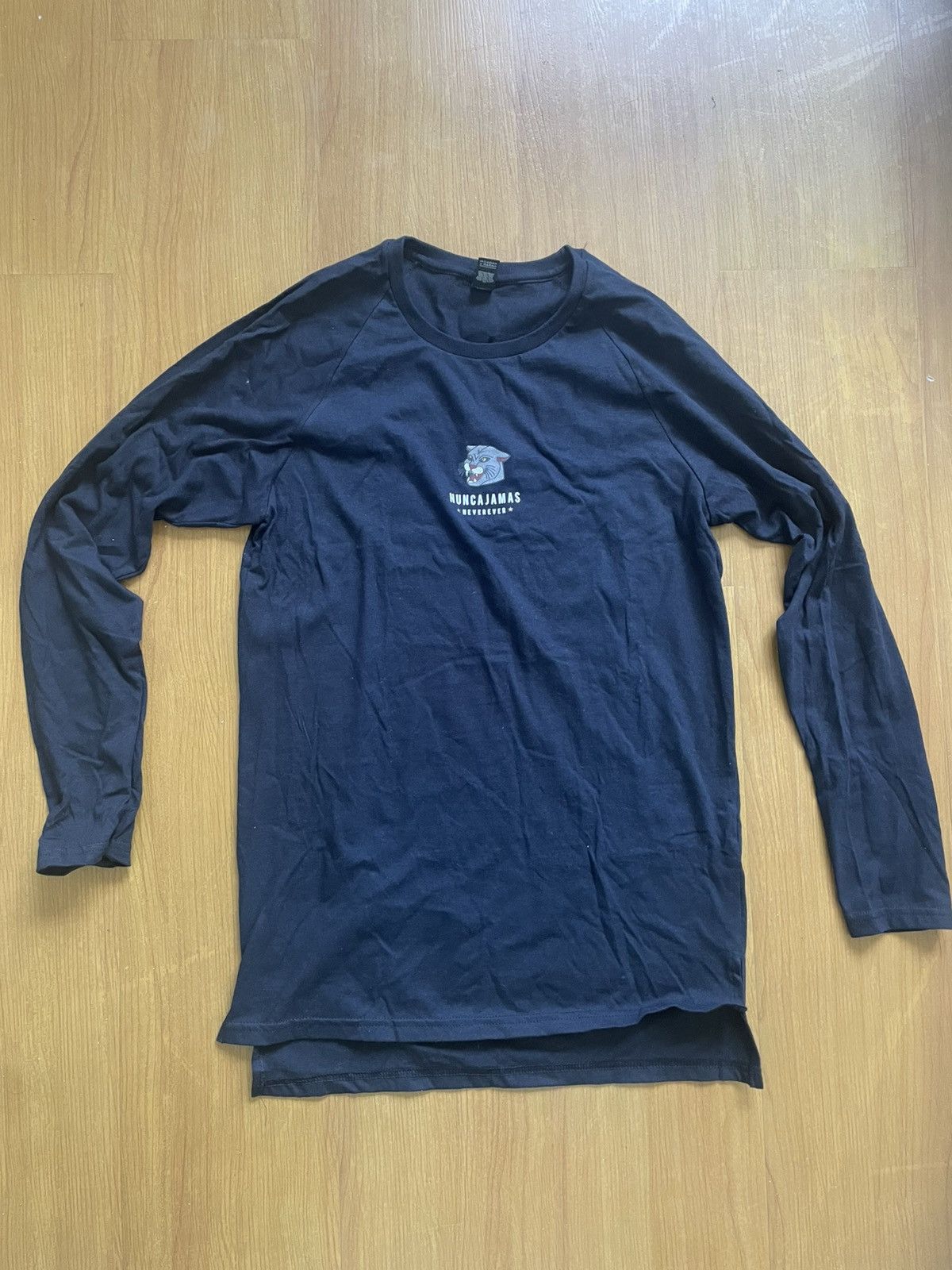 Anvil Black Long Sleeve T Shirt Size US M / EU 48-50 / 2 - 1 Thumbnail