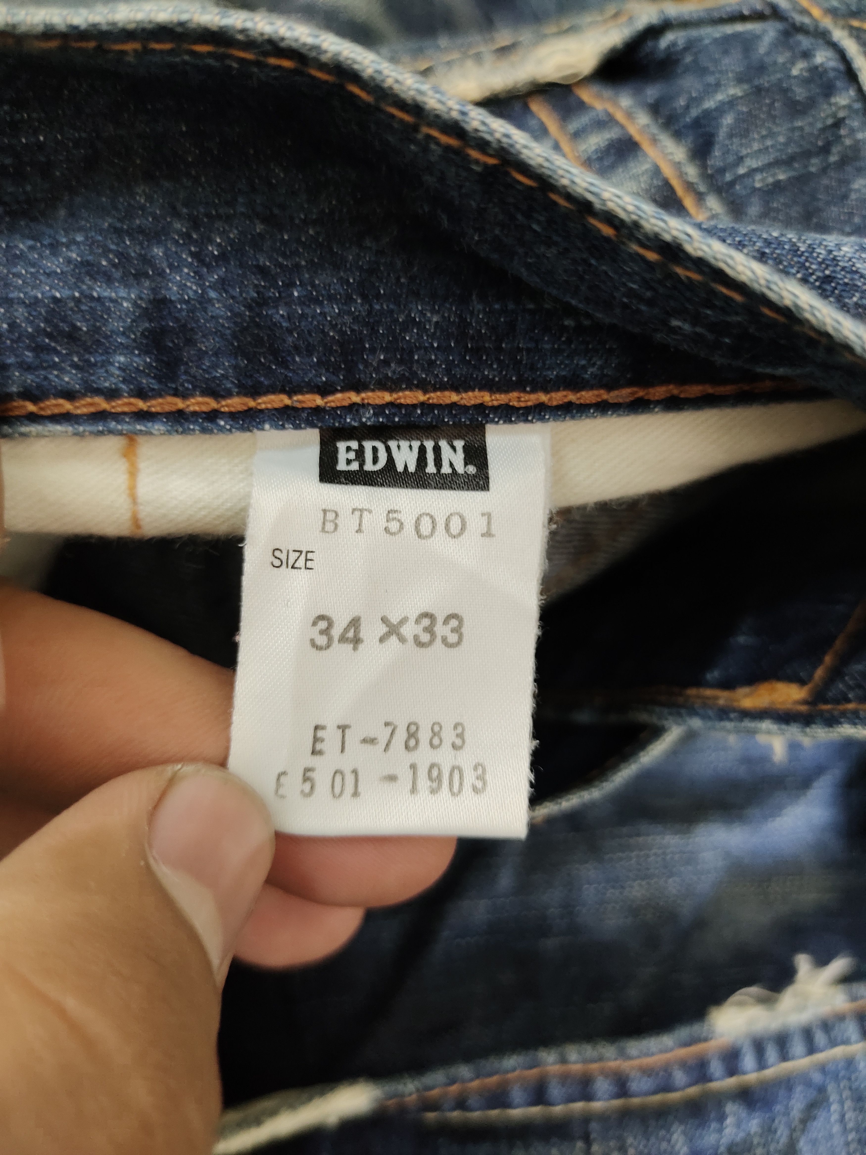If Six Was Nine Flare Jean Edwin 503 Flare Clawmark Denim Bootcut Mudmax Goa Size US 34 / EU 50 - 21 Thumbnail