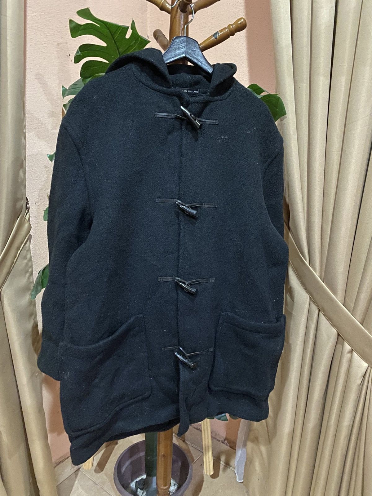 Gloverall Vintage Gloverall Black Wool Duffle Coat - Made in England Size US M / EU 48-50 / 2 - 3 Thumbnail