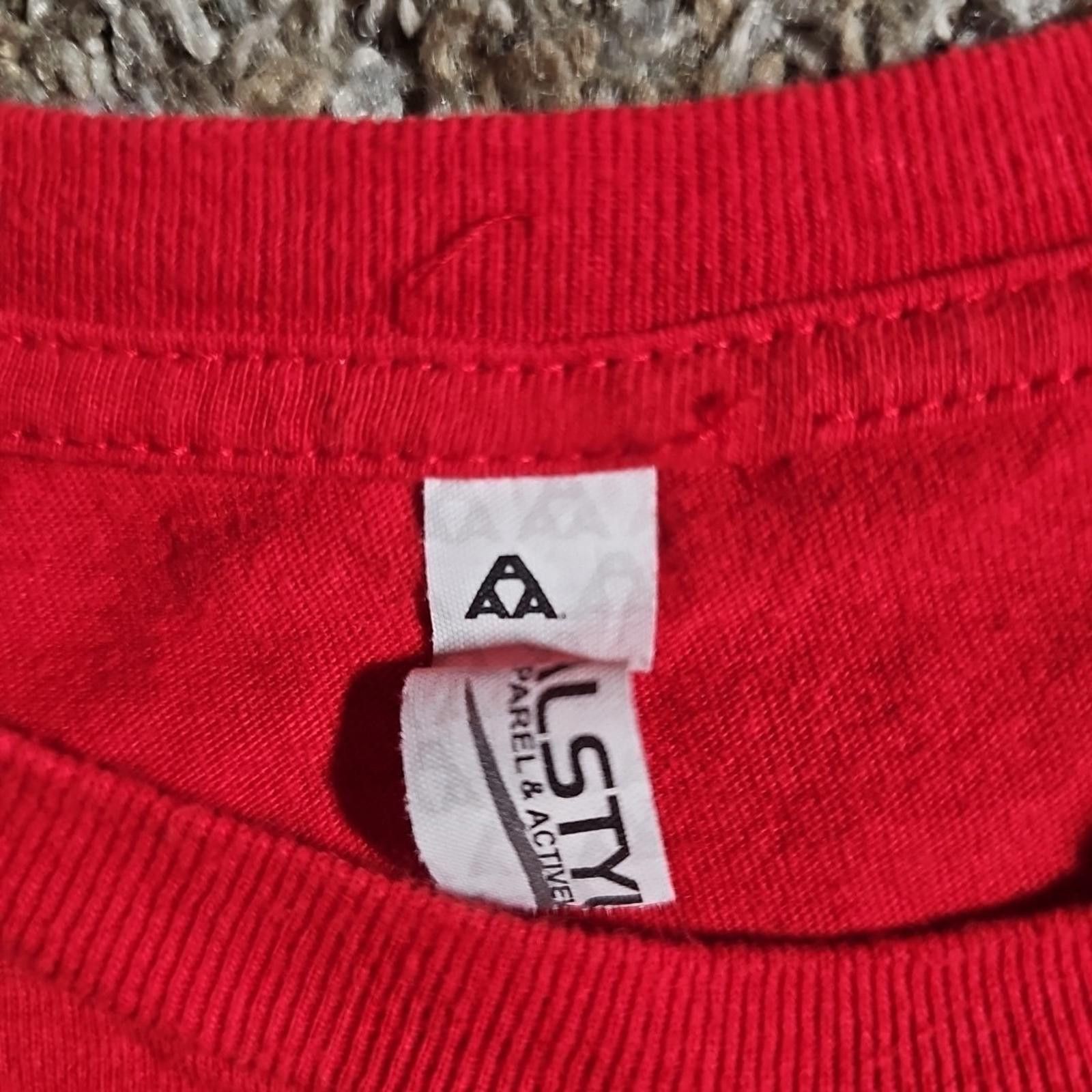 Alstyle Alstyle WI Badgers Football Tshirt Size ONE SIZE - 4 Thumbnail