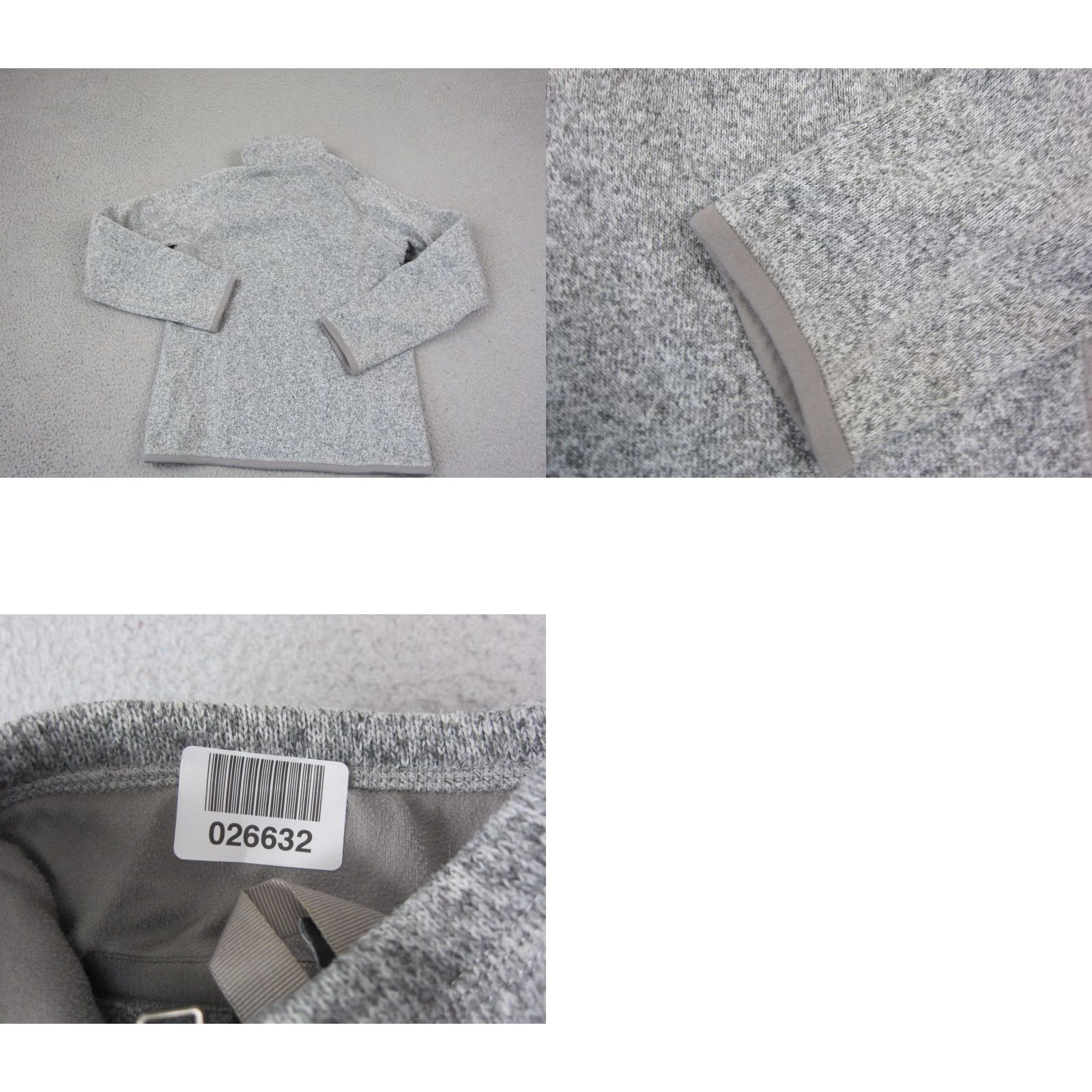Patagonia Patagonia Better Sweater Womens Small Gray Fleece Pullover 1/2 Zip Jacket 80s 90s Outdoor Hiking Mens Womens B Size S / US 4 / IT 40 - 9 Thumbnail