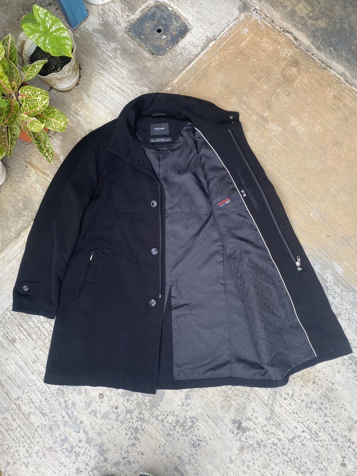 Kansai Yamamoto KANSAIMAN Collection Trench Coat Size US L / EU 52-54 / 3 - 6 Thumbnail