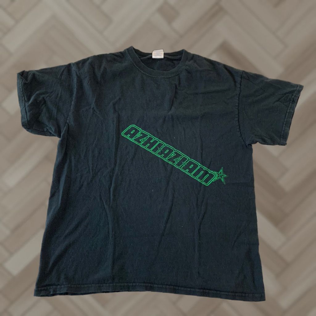 Gildan AZHIAZIAM Surf Short Sleeve Gildan T Shirt Men's Size L Black Green Size US L / EU 52-54 / 3 - 1 Thumbnail