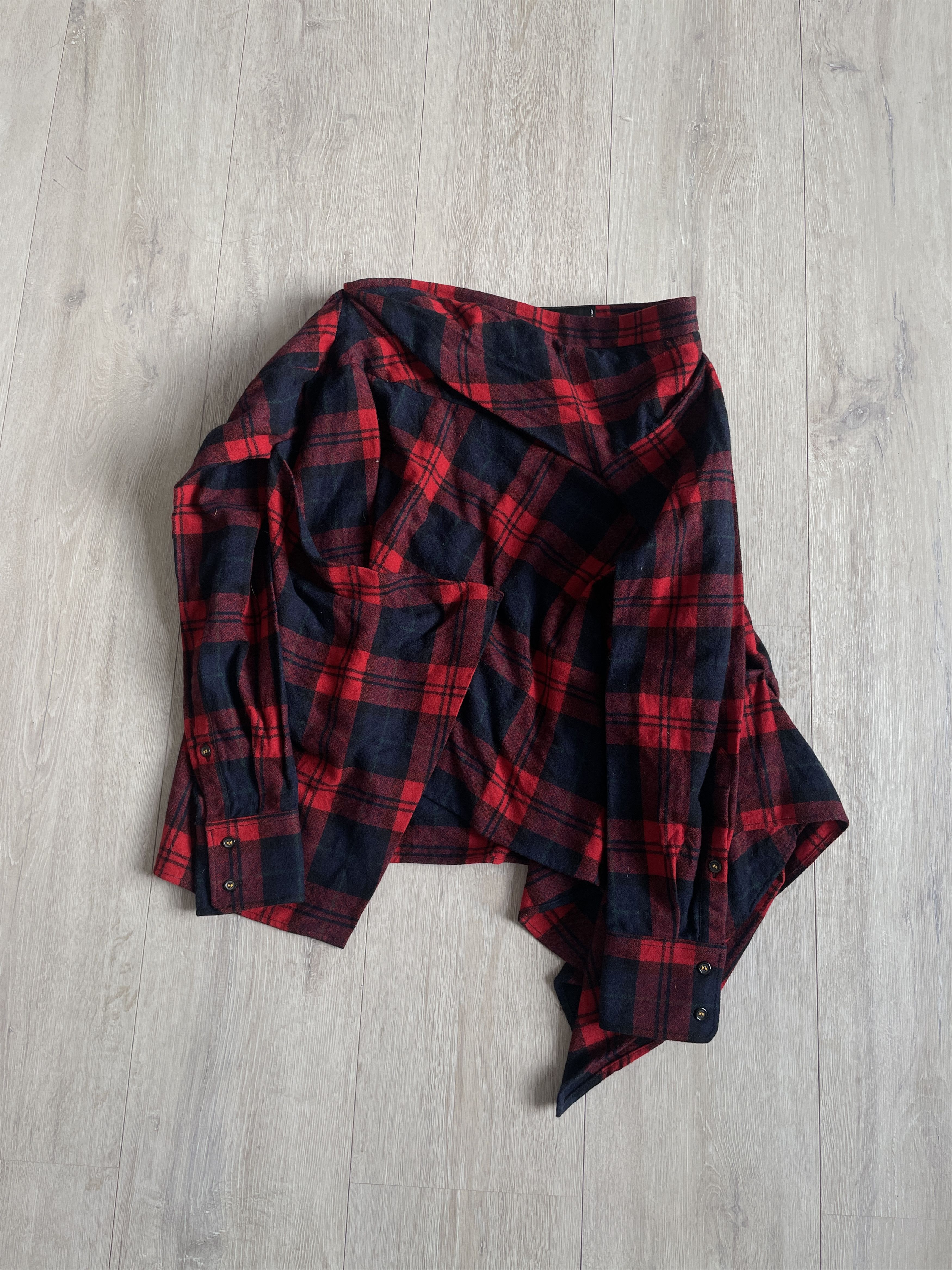 Dsquared2 Dsquared2 AW17 runway tartan shirt skirt Size 28" / US 6 / IT 42 - 3 Thumbnail
