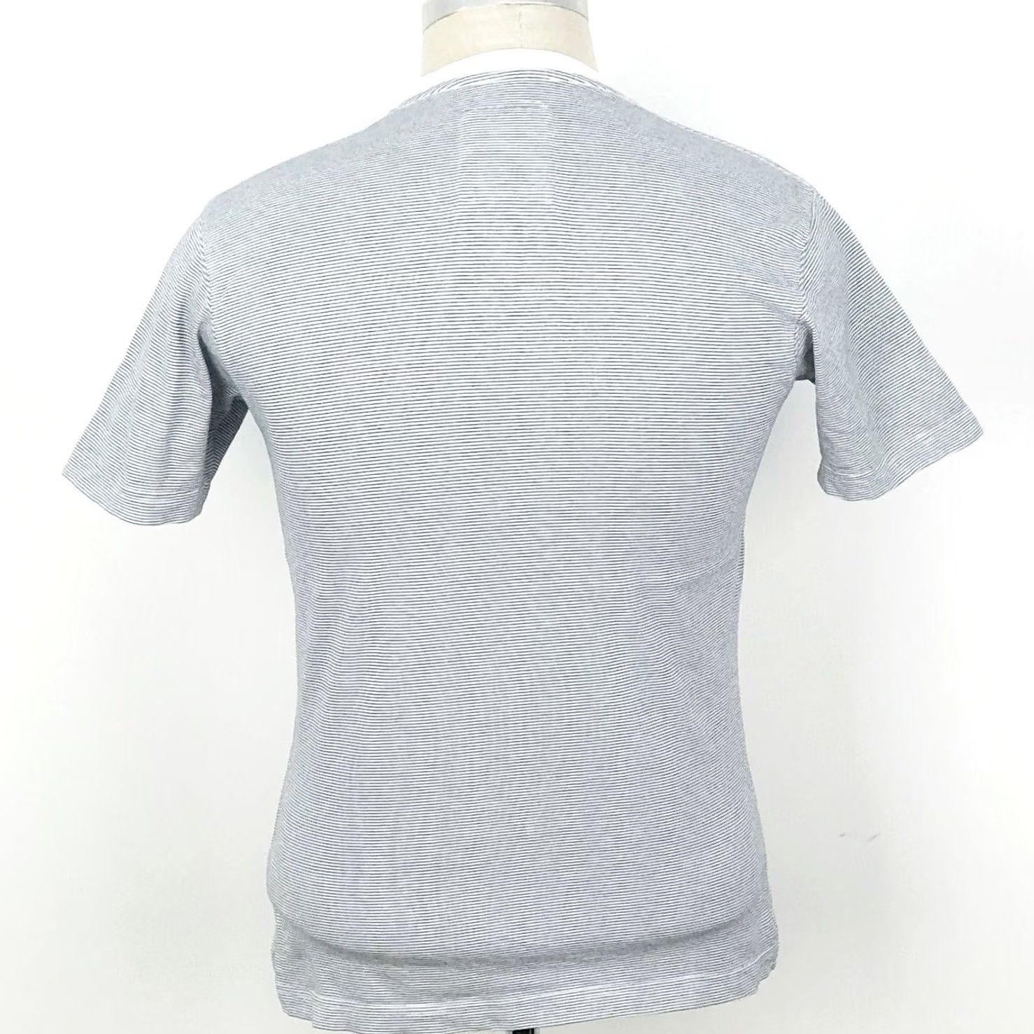 Vintage Crew Clothing Striped Short Sleeve Shirt XS Mens Size Small Grey Cotton Graphic Size US XS / EU 42 / 0 - 4 Thumbnail