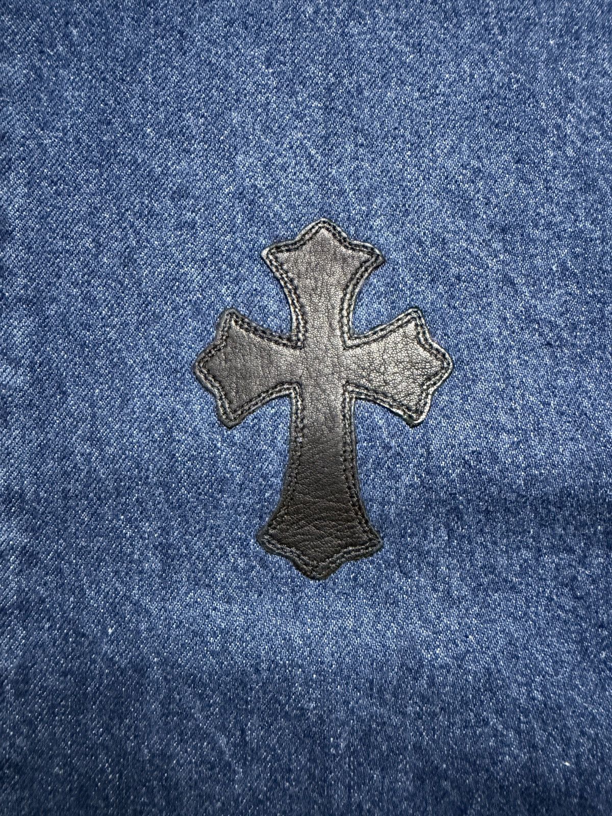 Chrome Hearts Chrome Hearts Levis 517 Cross Patch Dark Wash Jeans Size US 36 / EU 52 - 4 Thumbnail