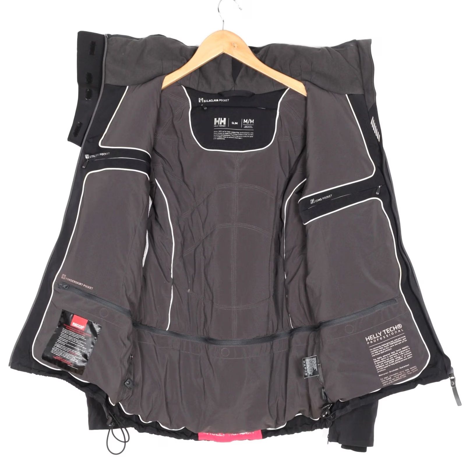 Helly Hansen VINTAGE HELLY HANSEN RECCO 20k Waterproof Goose Down Ski Jacket Women Size M Slim Fit Size M / US 6-8 / IT 42-44 - 5 Thumbnail