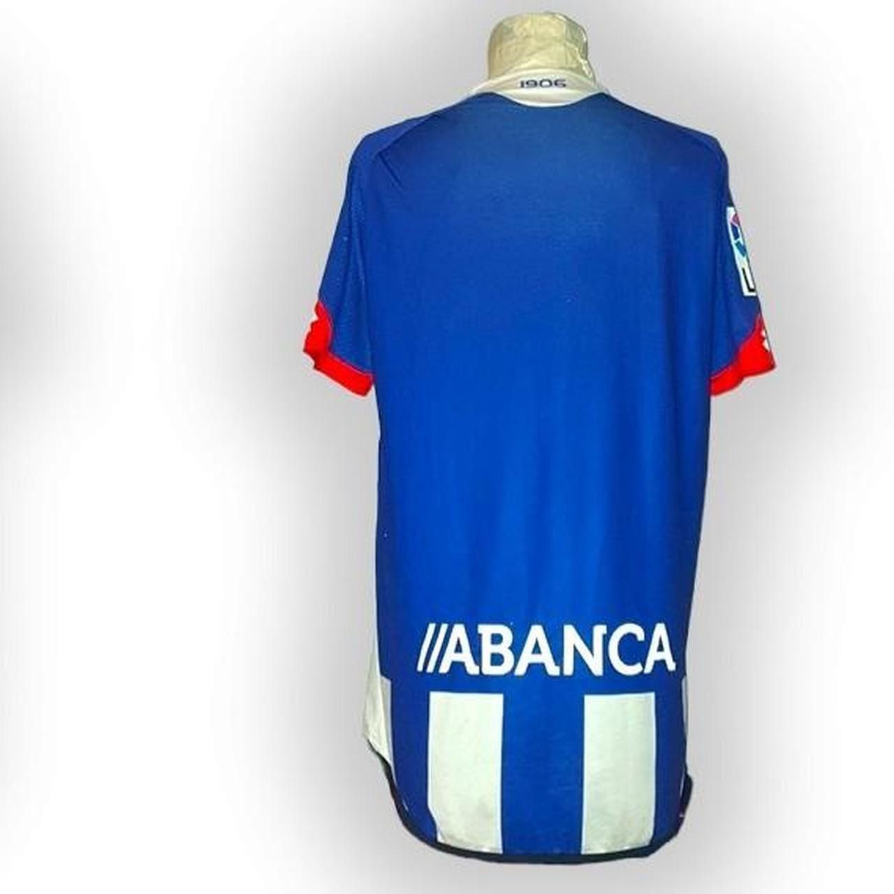 Lotto Sport Deportivo LA Coruna Spain 2015 2016 Home Shirt Jersey Size US M / EU 48-50 / 2 - 3 Thumbnail