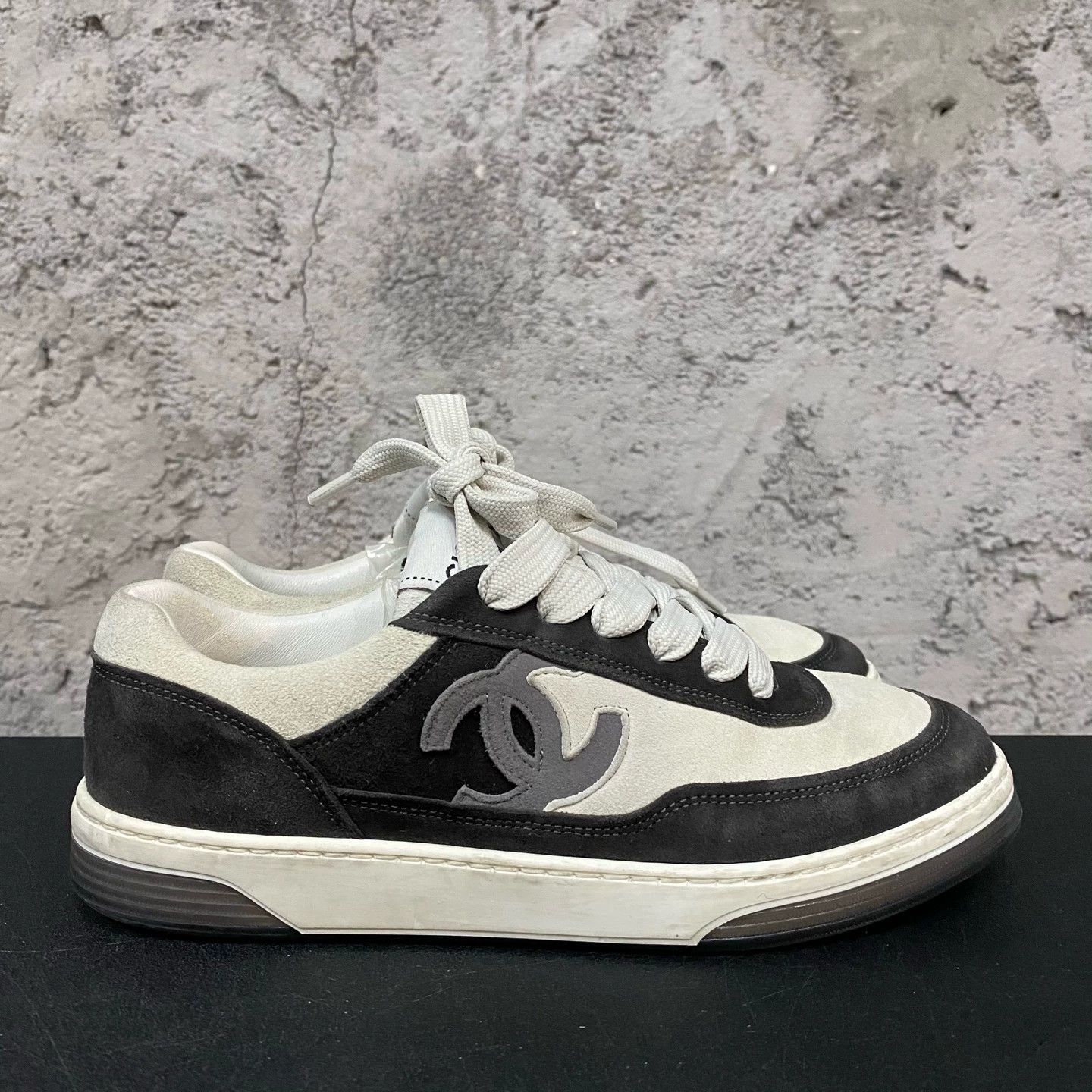 Chanel Chanel Black & White Panda Sneakers 37 Size US 6 / IT 36 - 1 Thumbnail