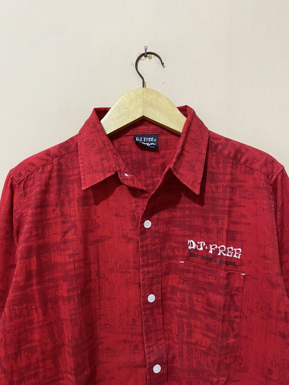 If Six Was Nine Y2K Dj Free Poem Vkei Japanese Button Shirt Size US L / EU 52-54 / 3 - 3 Thumbnail