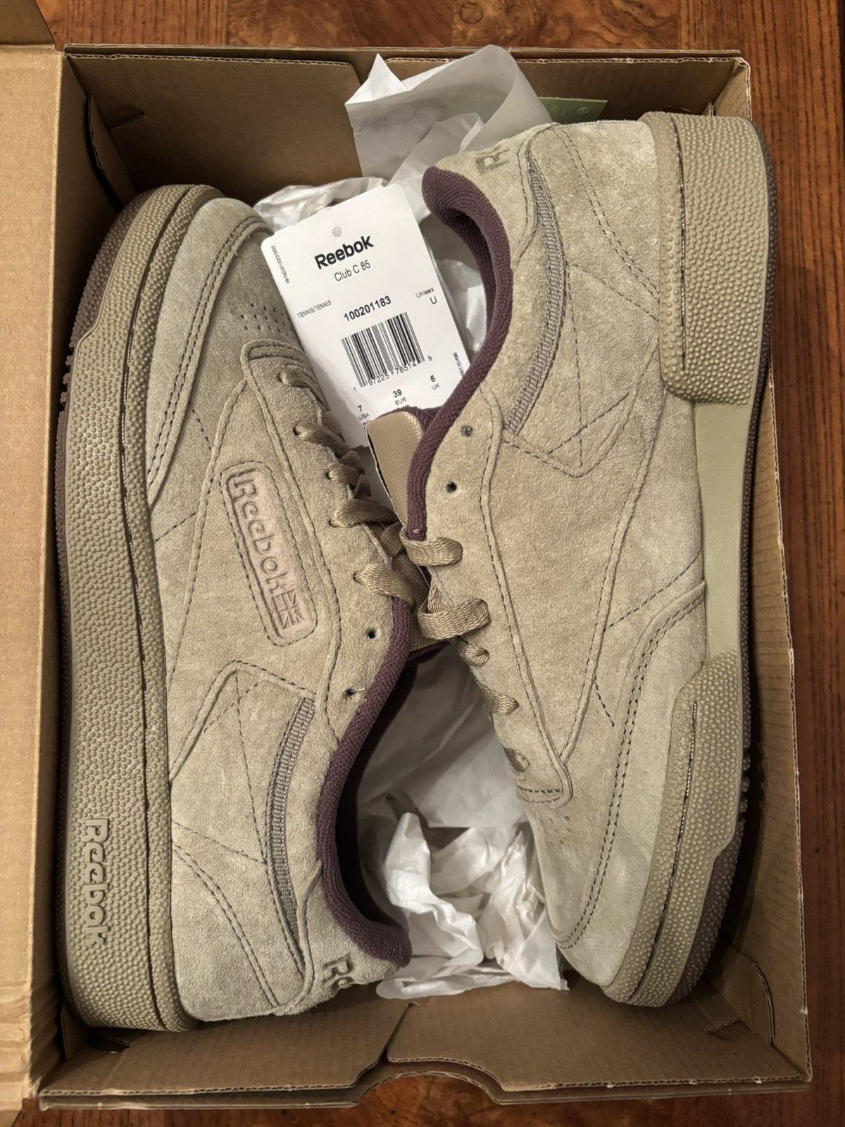 Reebok Reebok Club C 85 ‘Mushroom’ Size US 7 / EU 40 - 8 Thumbnail
