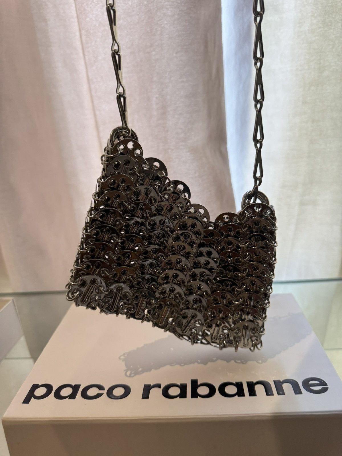 Paco Rabanne Silver 1969 Nano bag Size ONE SIZE - 10 Thumbnail