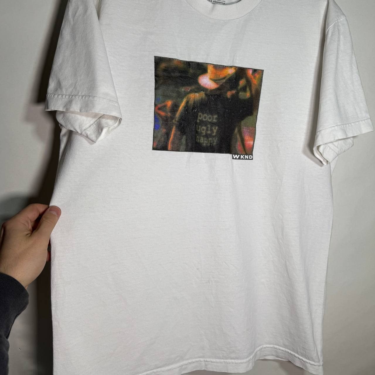 Other WKND Skateboards T-shirt Poor Ugly Happy White T-shirt Size US L / EU 52-54 / 3 - 2 Thumbnail