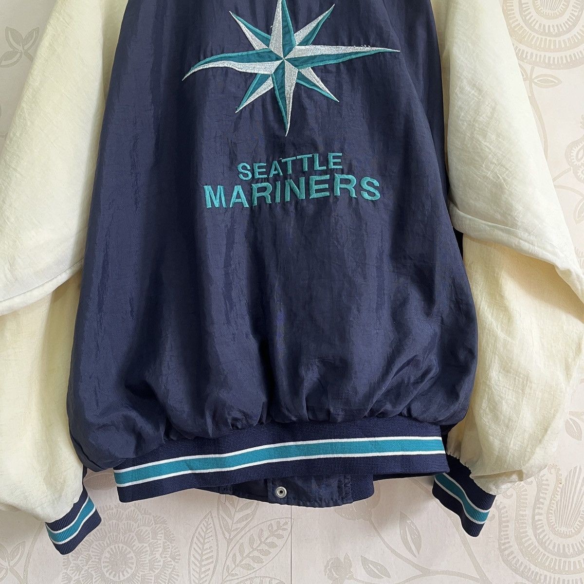MLB Vintage MLB Seattle Mariners Sweater Light Jacket Size US L / EU 52-54 / 3 - 13 Thumbnail