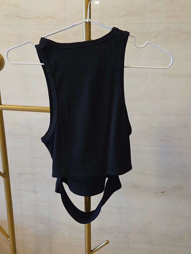 Helmut Lang HELMUT LANG Black vest Size S / US 4 / IT 40 - 4 Thumbnail