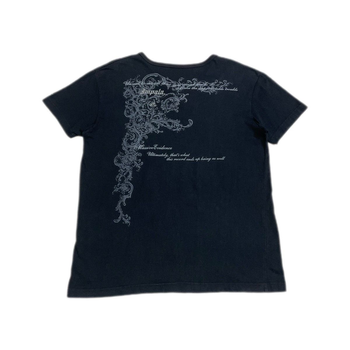 If Six Was Nine 🔥 Sick Y2K Impala Tribal Floral Poem Shirt Goth Punk Size US XL / EU 56 / 4 - 2 Thumbnail