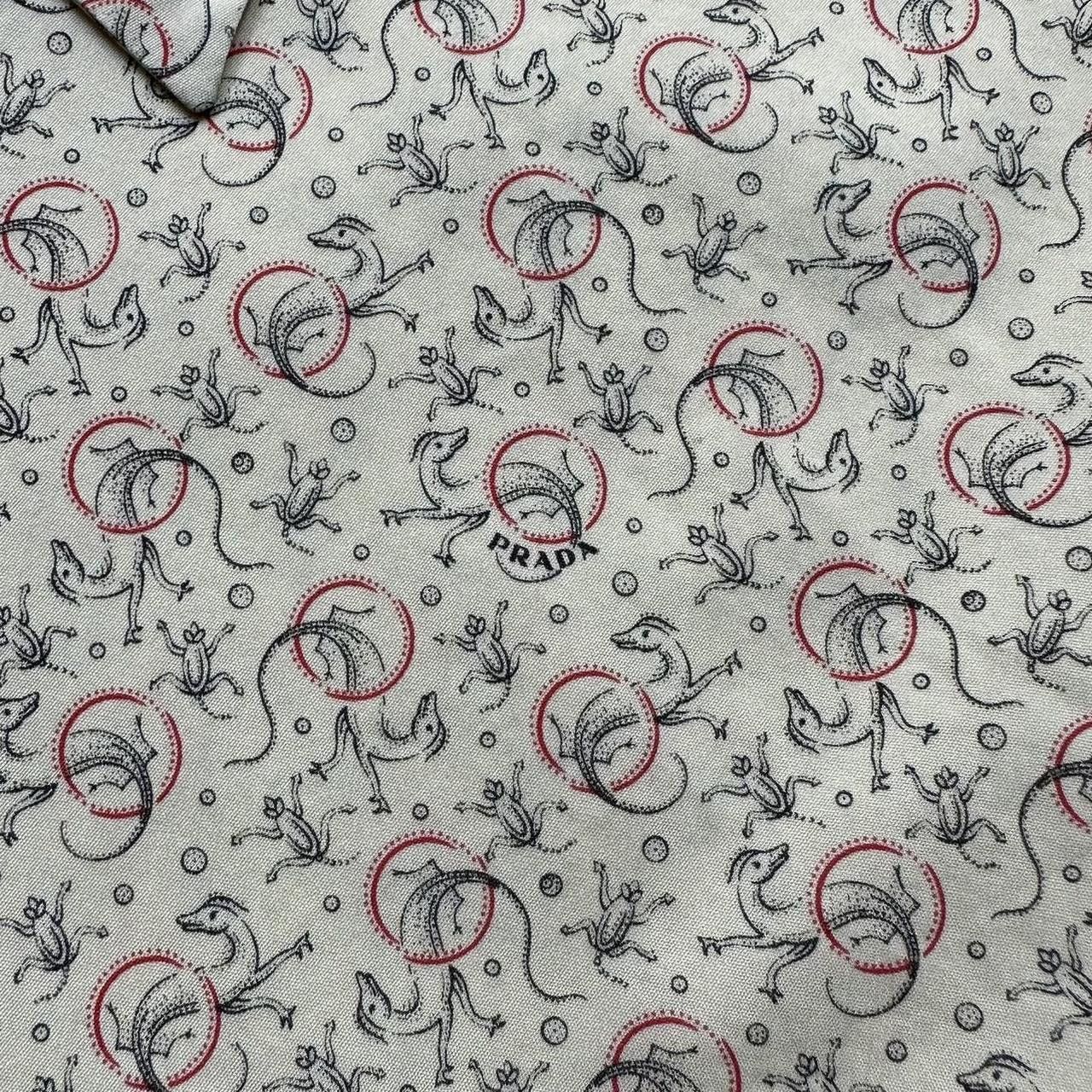 Prada Prada Milano 00’s Dragons Animal Print Shirt - L Size US L / EU 52-54 / 3 - 5 Thumbnail