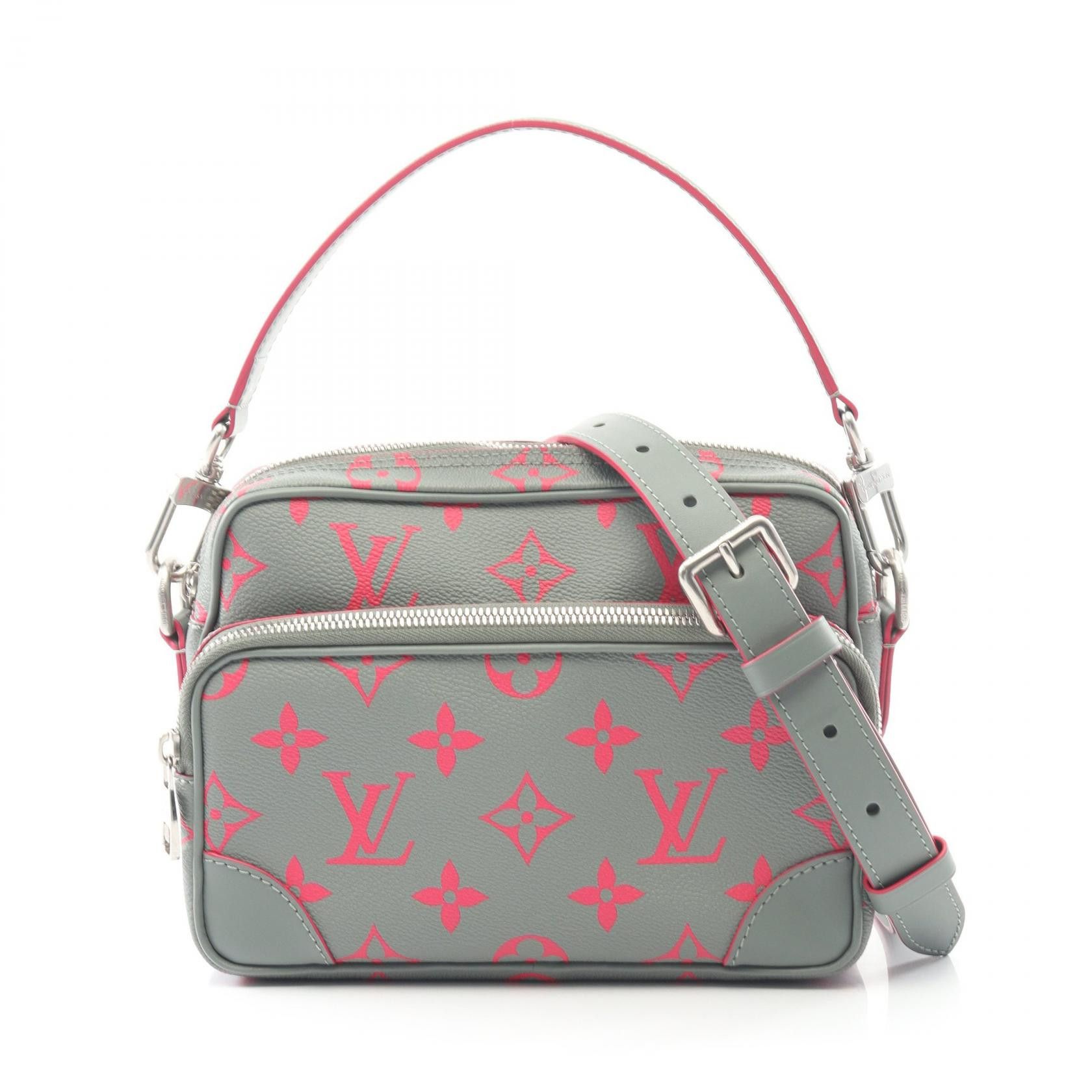 Louis Vuitton Louis Vuitton Louis Vuitton Nile Monogram Glow Handbag Textile Crossbody Bag M15024 DUTY FREE for USA Size ONE SIZE - 1 Thumbnail