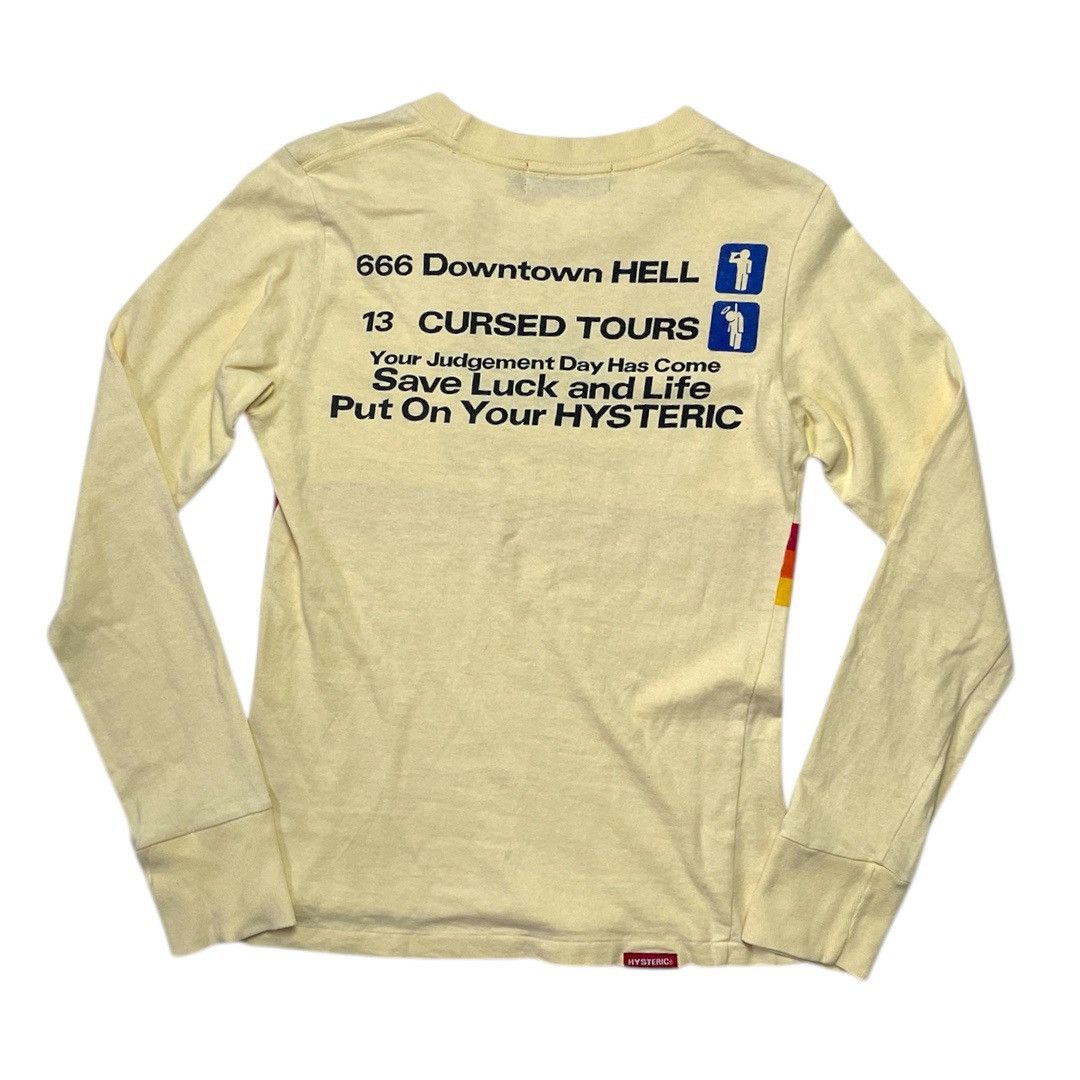 Hysteric Glamour × Vintage Vintage 90s Hysteric Glamour Long Sleeve Shirt Size US XS / EU 42 / 0 - 3 Thumbnail