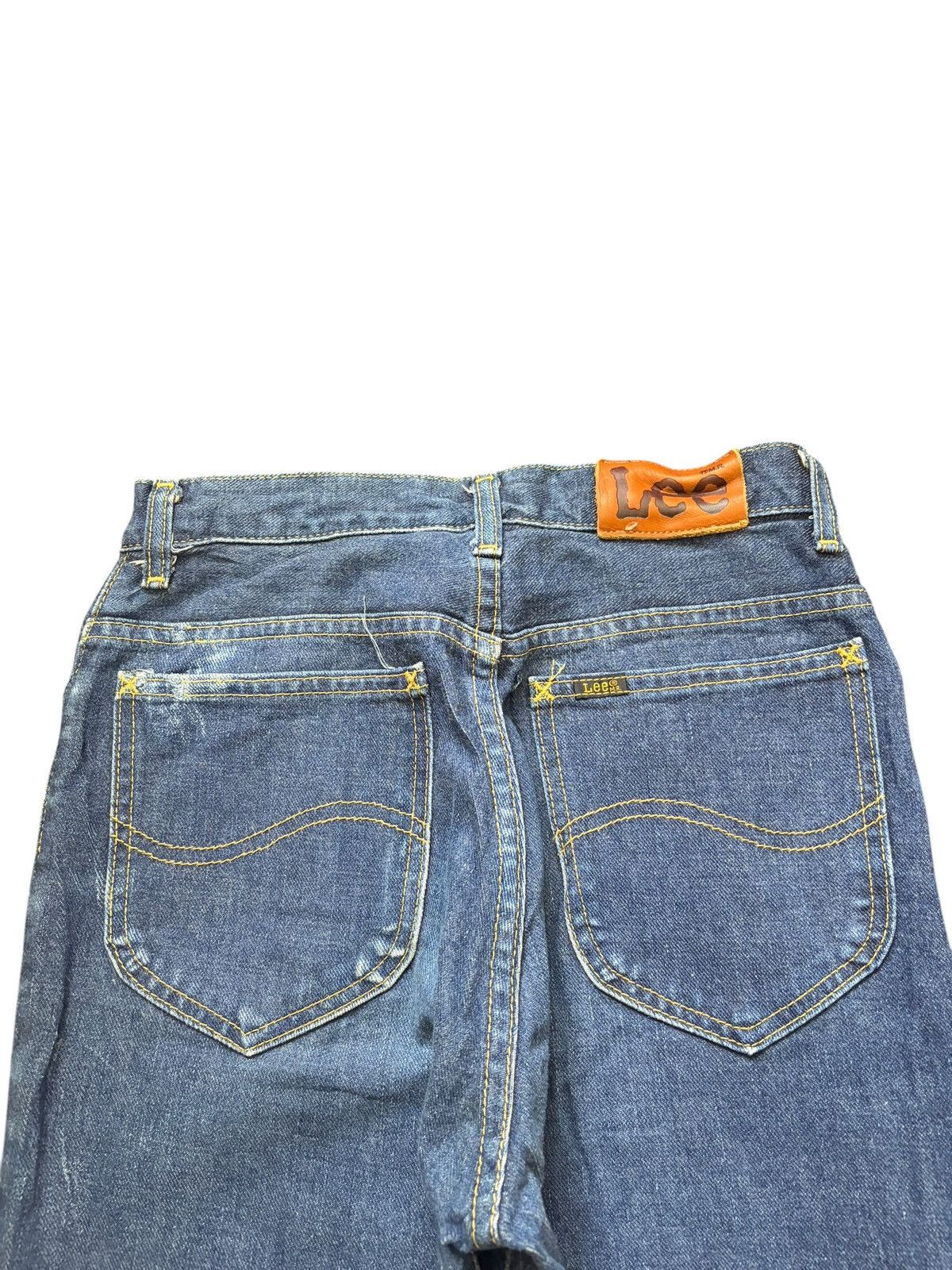 Lee Vintage Lee Riders Lady Blue Wash Distressed Jeans Size 25" / US 0 / IT 36 - 4 Thumbnail