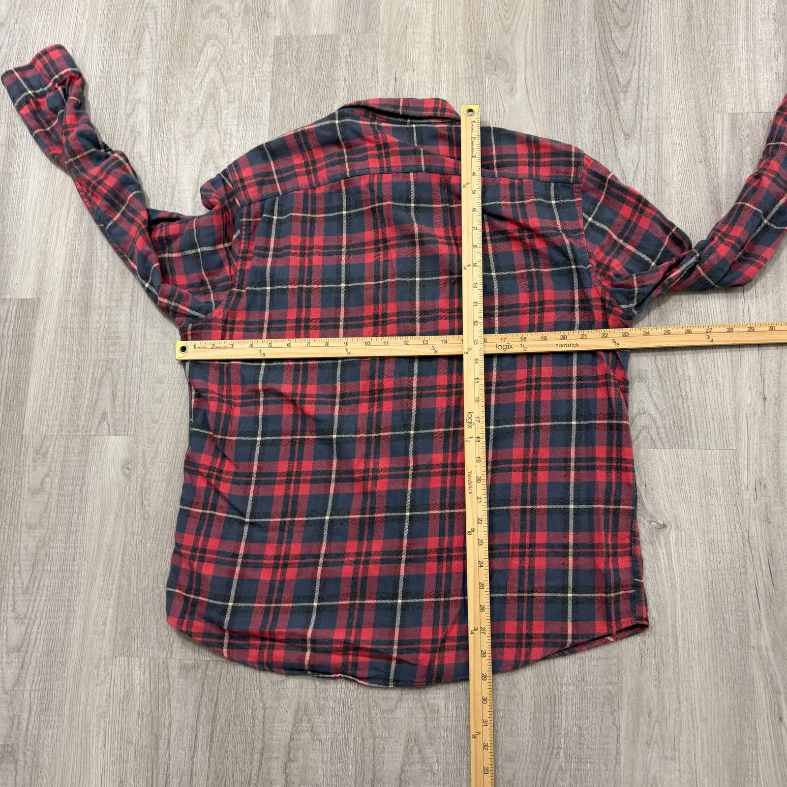 Faherty Faherty Flannel Shirt Men's Extra Large XL Red Blue Plaid Size US XL / EU 56 / 4 - 8 Thumbnail