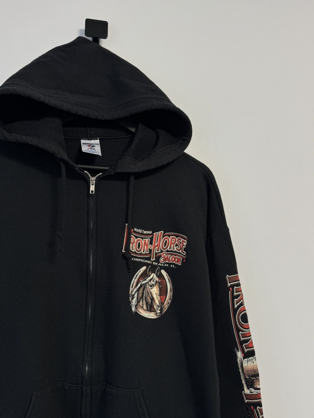 Iron Horse 2009 Bike week Zip hoodie Vintage