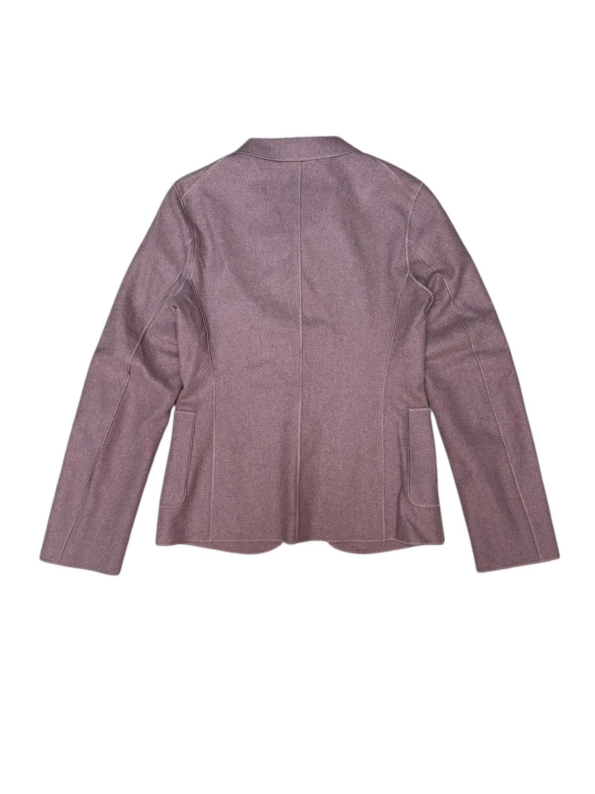 Jil Sander 90s Bonded Wool Blazer Size XXS / US 00 / IT 34 - 3 Thumbnail