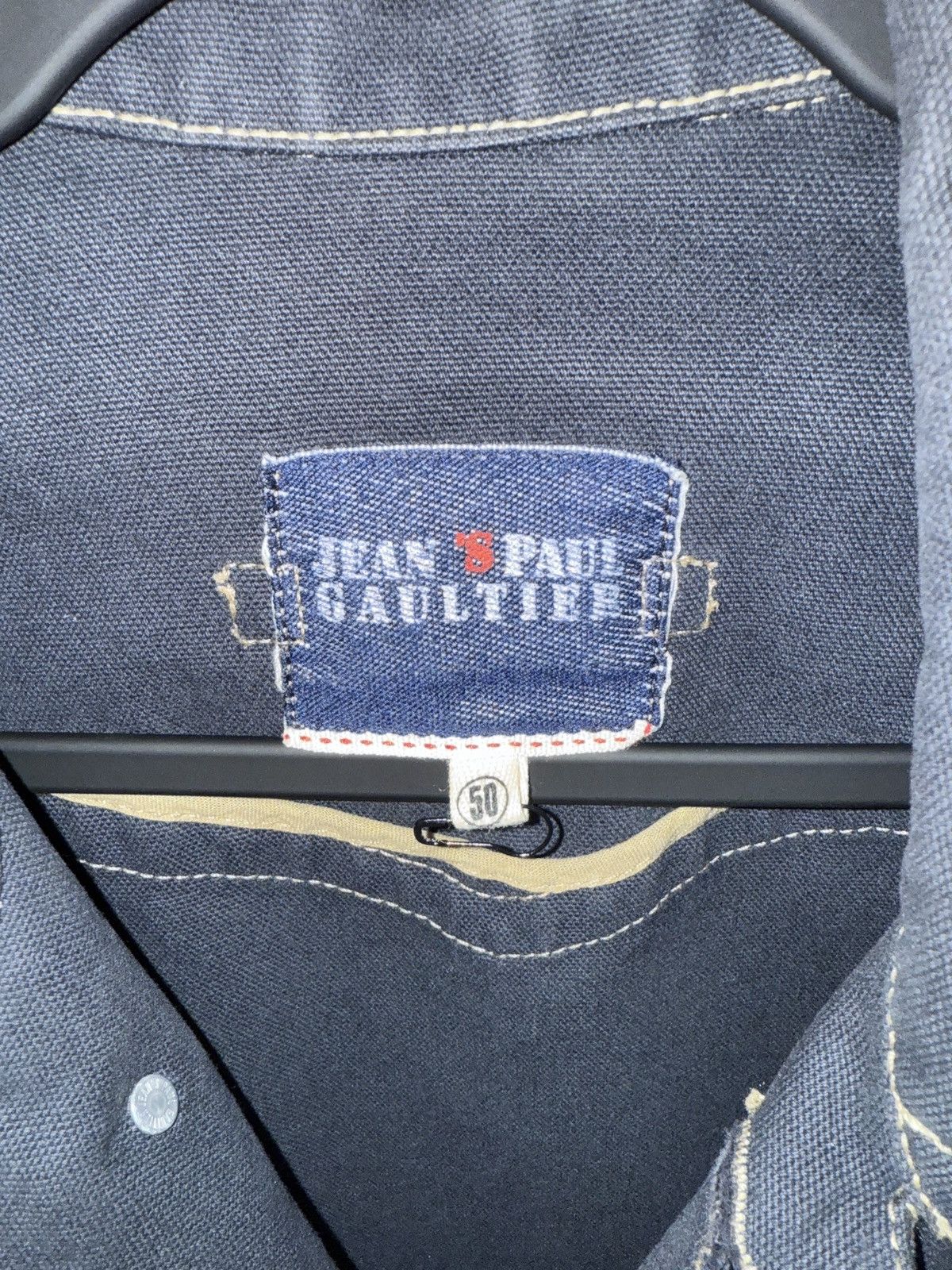 Jean Paul Gaultier Jean Paul Gaultier denim jacket archived vintage Size US M / EU 48-50 / 2 - 2 Thumbnail