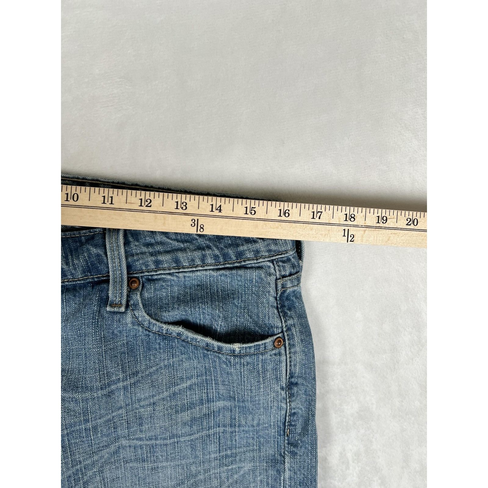 Levi's Levi Strauss Signature Jeans Women's 32x30 Low Slim Bootcut Size 32" / US 10 / IT 46 - 5 Thumbnail