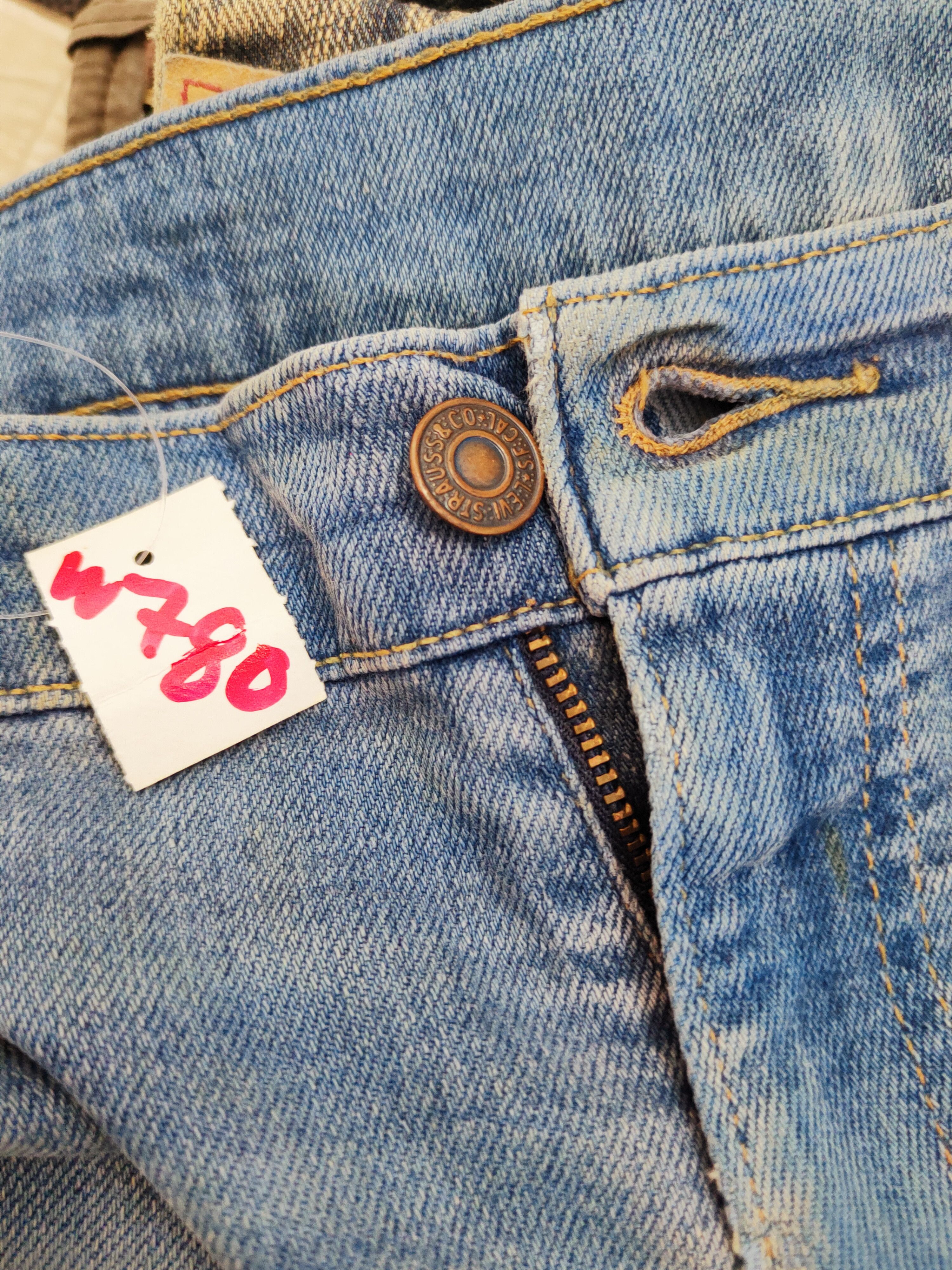 Levi's Levi's Blue Distressed Ripped Jeans #W780 Size US 36 / EU 52 - 17 Thumbnail