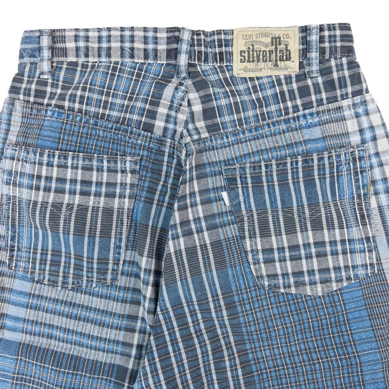 Levi's Vintage Levi's Silver Tab Checkered Shorts Size W30 Size US 30 / EU 46 - 3 Thumbnail