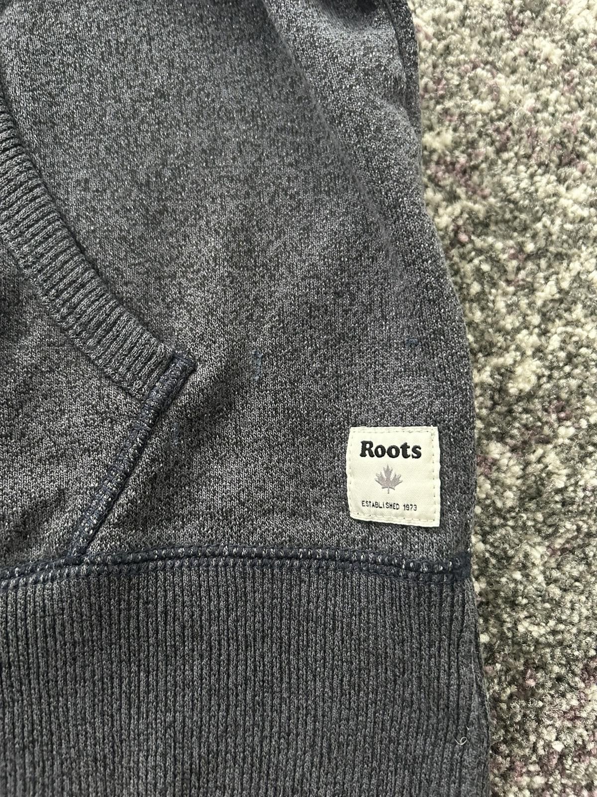 Roots Roots Beaver Logo Hoodie – Charcoal Heather Fleece Size US M / EU 48-50 / 2 - 5 Thumbnail