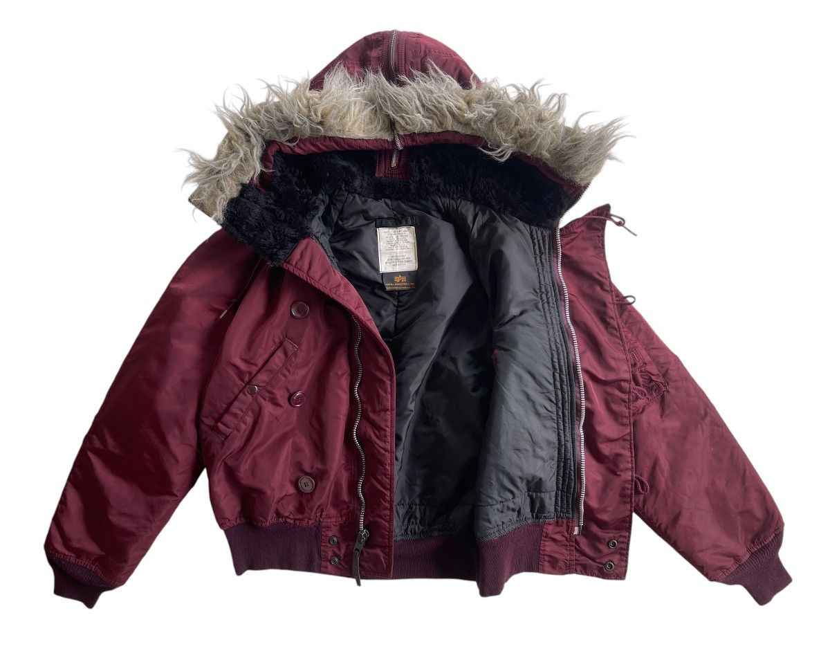 Alpha Industries N2B Alpha Industries Attached Fur Hooded Tanker Jacket Size US M / EU 48-50 / 2 - 7 Thumbnail