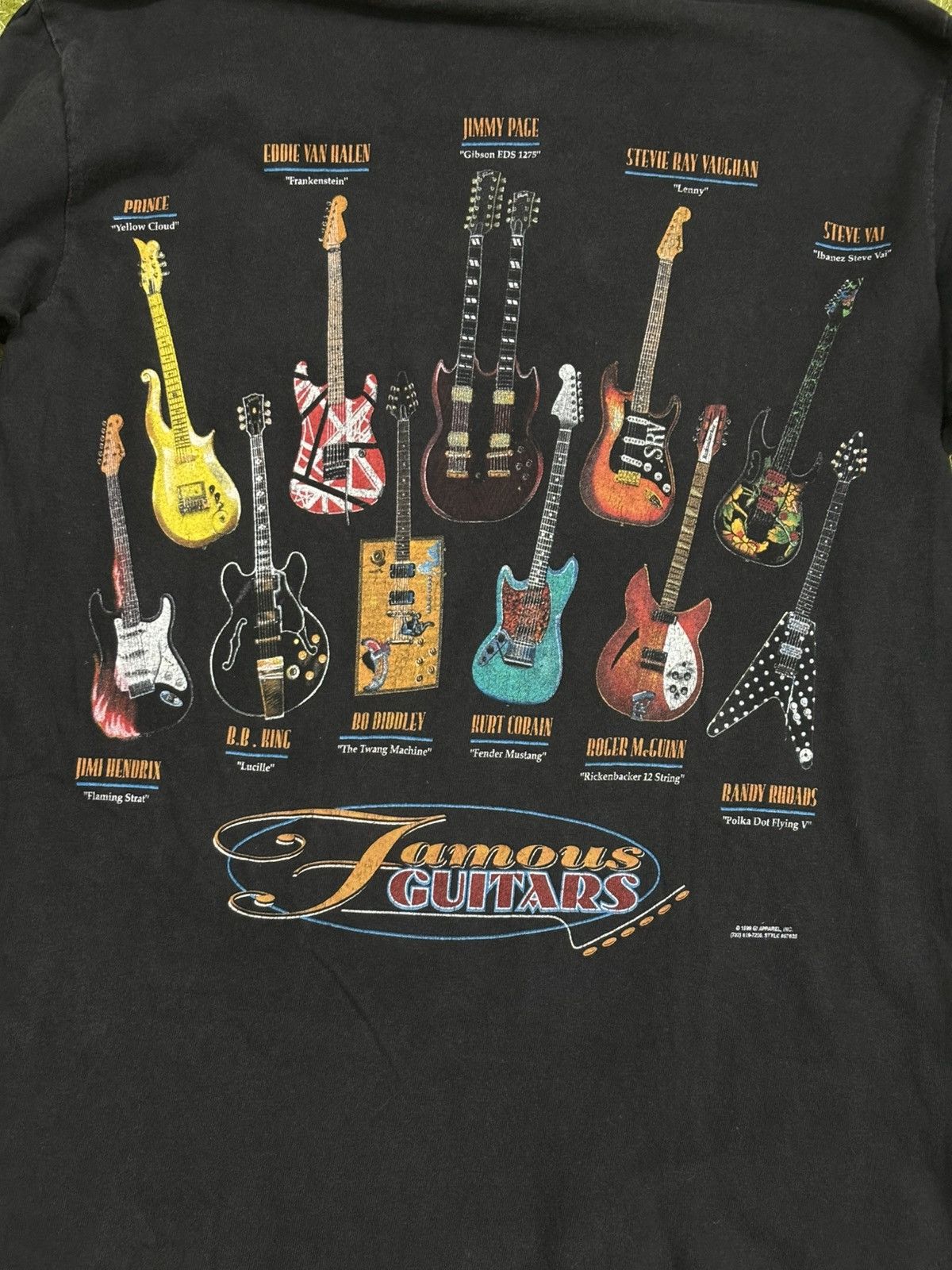 Almost Famous Vtg Vintage 1999 Famous Guitars Shirt Long Sleeve Size US XS / EU 42 / 0 - 8 Thumbnail