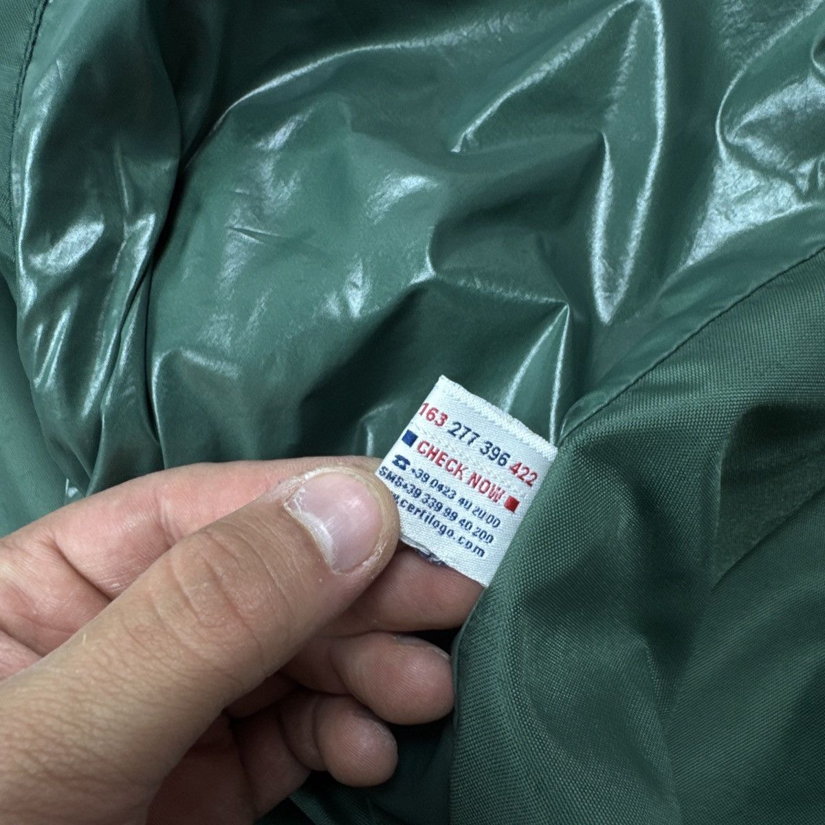 Moncler Men`s Moncler Emile Green Nylon Bomber Jacket Size 2 / M Size US M / EU 48-50 / 2 - 18 Thumbnail