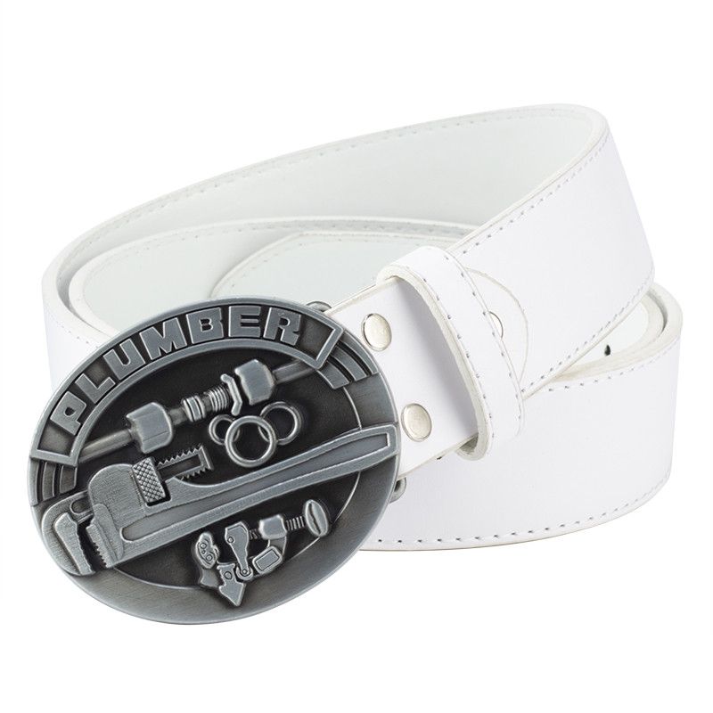 Designer Matchless Vintage Belt Riveted Belts Menswear Accessories Size ONE SIZE - 6 Thumbnail