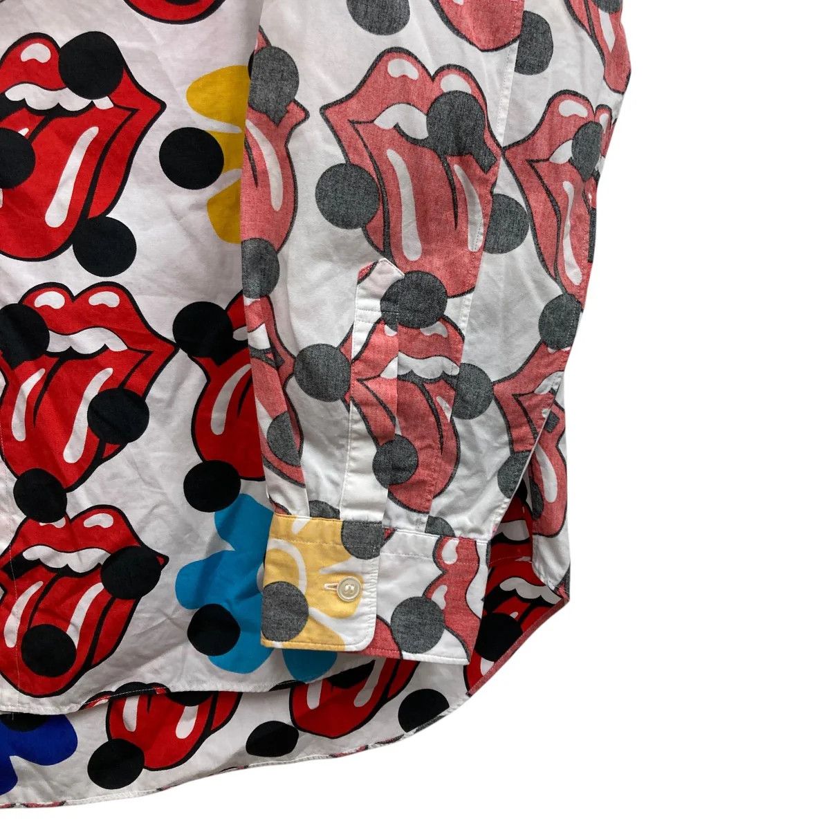 Comme des Garcons SS06 Rolling Stones Button Up Shirt Size US S / EU 44-46 / 1 - 3 Thumbnail