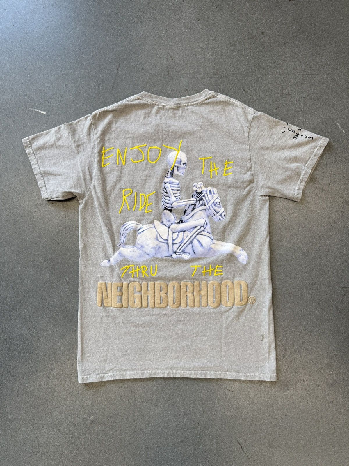 Neighborhood × Travis Scott SS21 Travis Scott Cactus Jack x Neighborhood Carousel Tee Size US S / EU 44-46 / 1 - 2 Thumbnail