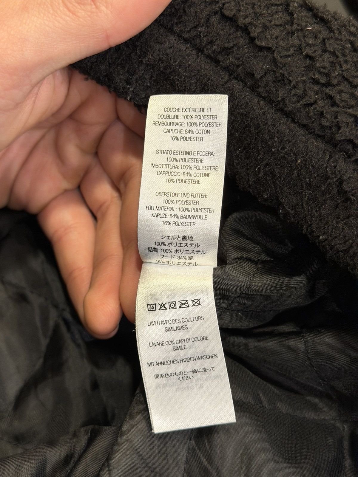 Supreme Supreme Fleece Zip Up Hoodie - Black Size US L / EU 52-54 / 3 - 6 Thumbnail