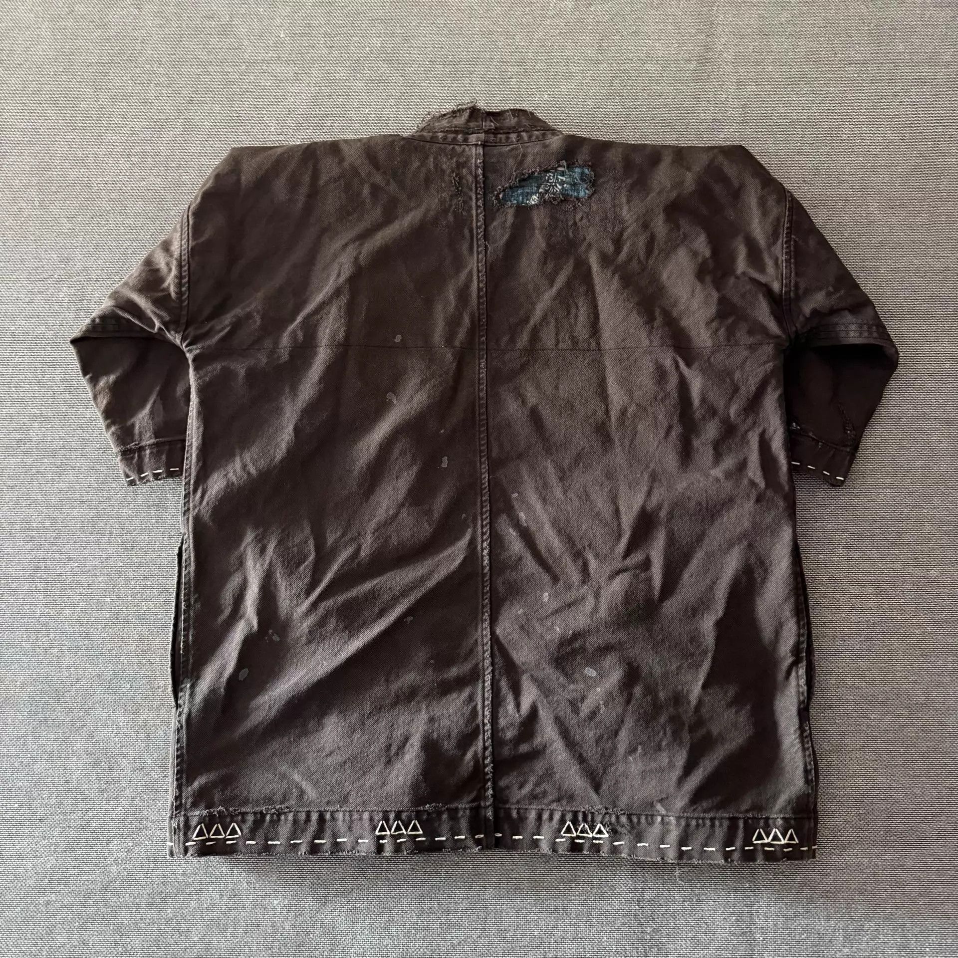 Visvim Visvim Ict Mud Dyed Vintage Cloth Haori 9.5 Size US L / EU 52-54 / 3 - 2 Thumbnail