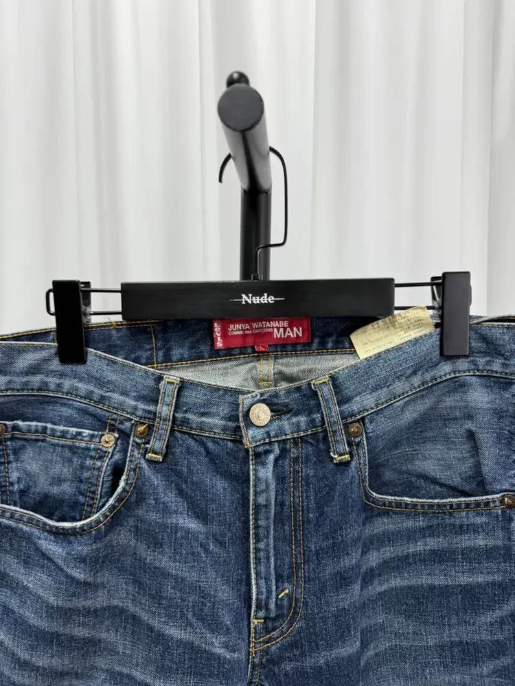 Junya Watanabe Sz L Junya Watanabe Poetry Print Denim-2507 Size US 32 / EU 48 - 4 Thumbnail