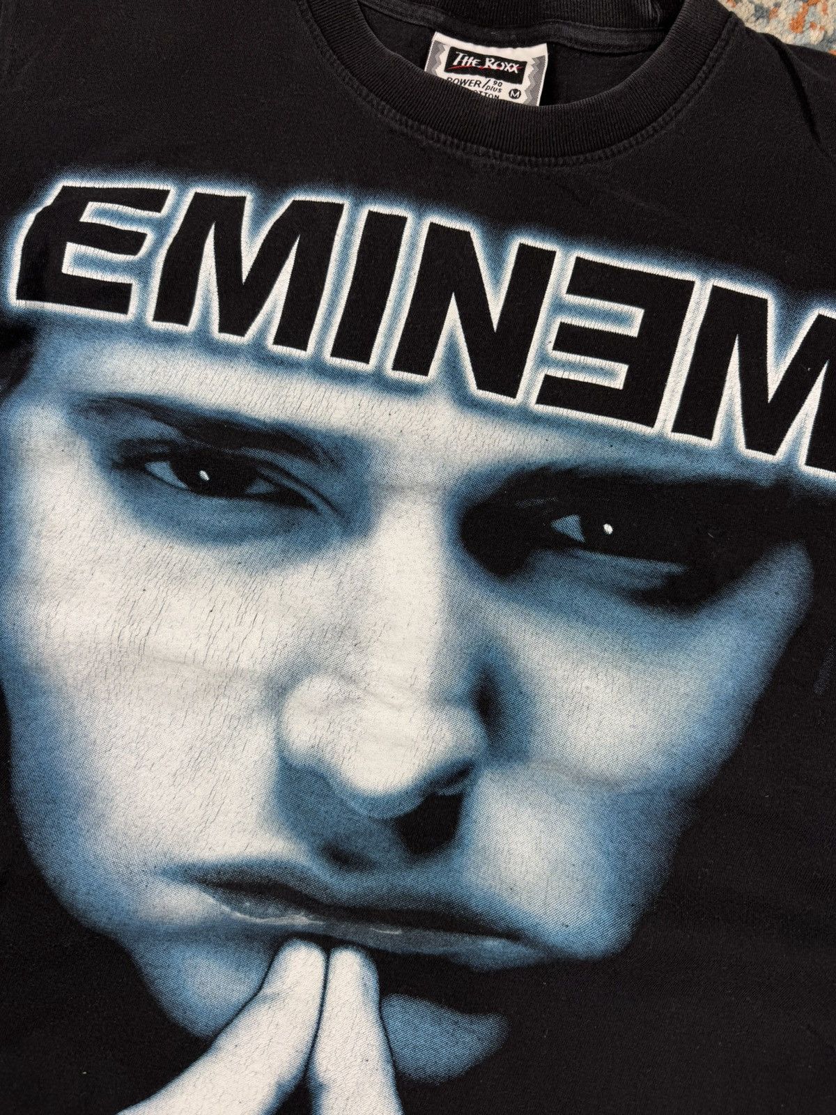 Eminem × Rap Tees × Vintage Vintage 00s Eminem slim shady face graphic rap tee Size US S / EU 44-46 / 1 - 6 Thumbnail