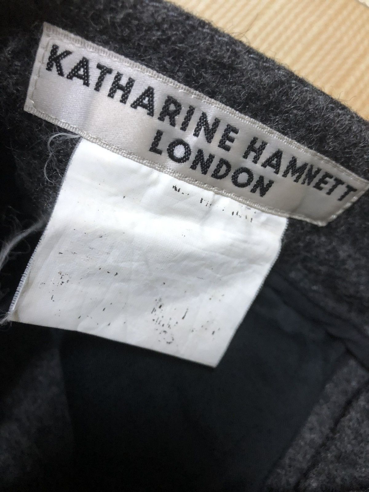 Vintage VINTAGE KATHARINE HAMNETT MOHAIR WOOL PANTS Size US 31 - 5 Thumbnail