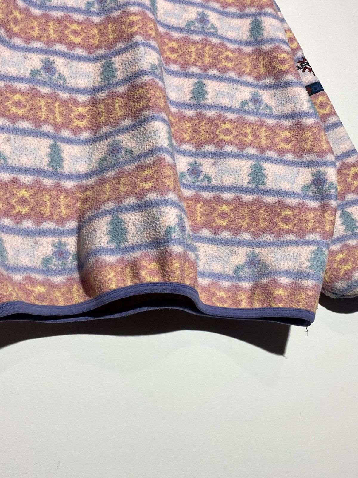 Vintage 🔥 Vintage 90s ADIDAS LAPPLAND FLEECE PASTEL SNOW VIBES RARE Size US M / EU 48-50 / 2 - 5 Thumbnail