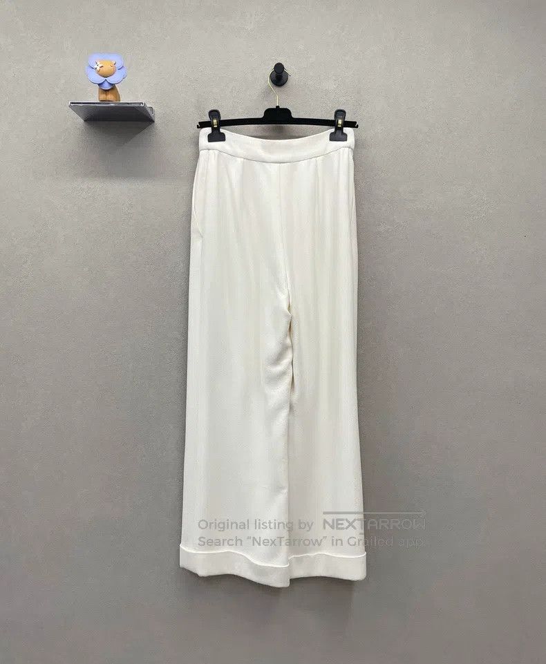 Chanel Chanel Wide-leg trousers Size 42" / US 20 - 2 Thumbnail