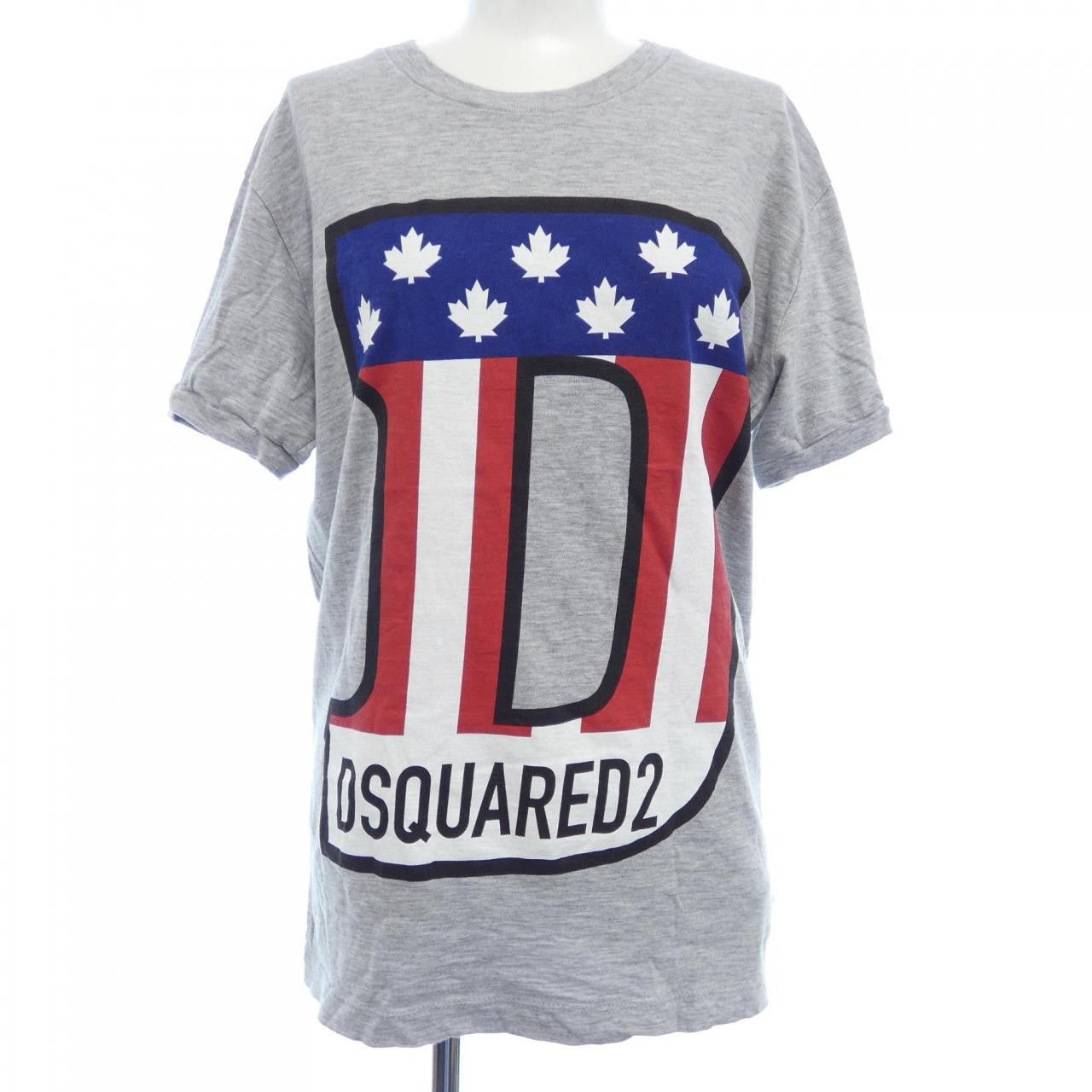 Other Other Dsquared2 T-shirt Cotton T-Shirts S74GD0671 DUTY FREE for USA Size ONE SIZE - 1 Thumbnail