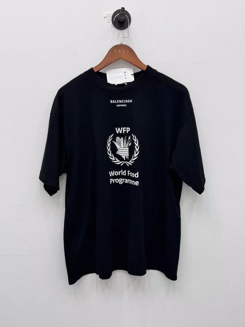 Balenciaga Balenciaga WFP wheat ear letter logo short sleeve 2504-Next Size US S / EU 44-46 / 1 - 1 Thumbnail