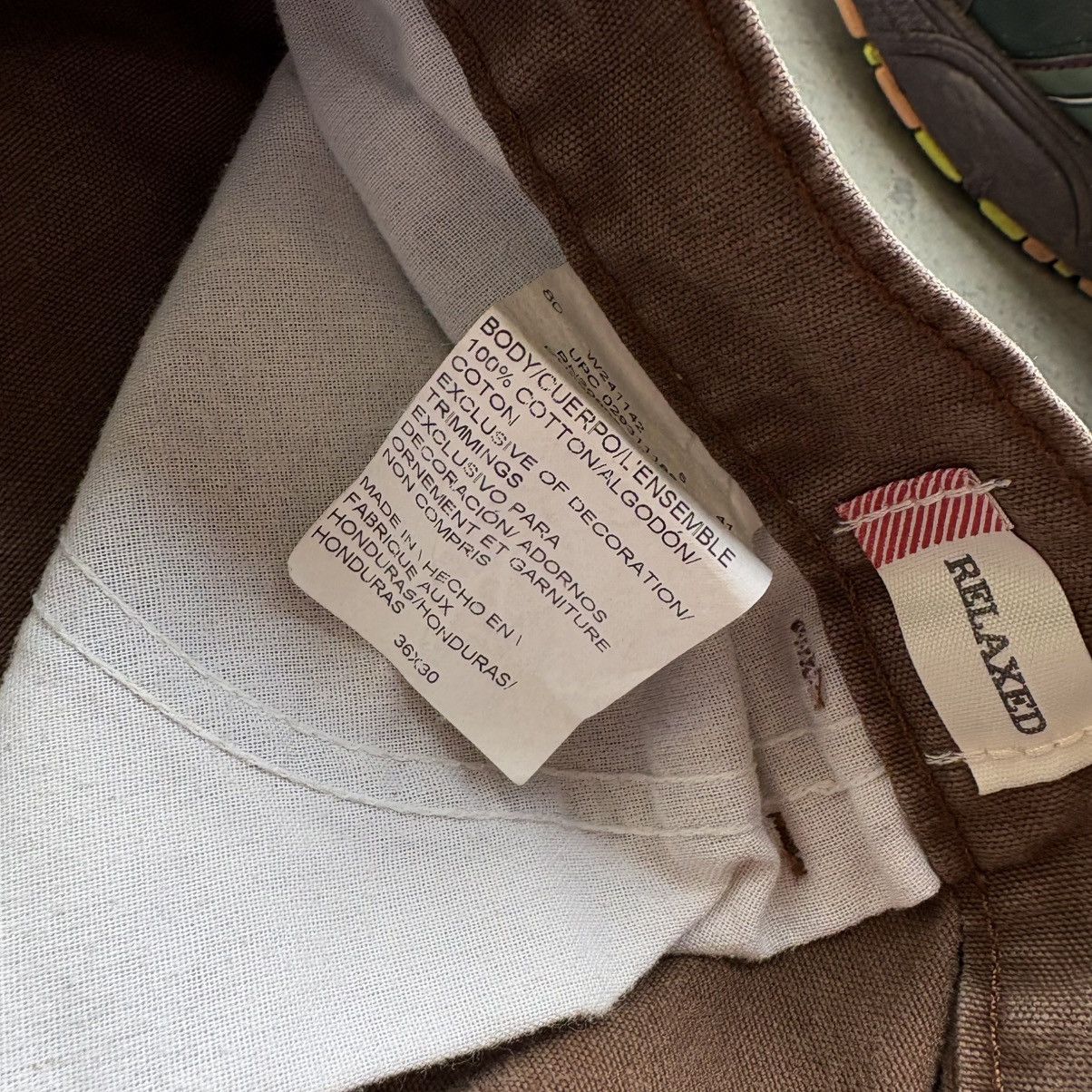 Dickies Vintage Brown Dickies Carpenter Pants Workwear 36x30 Baggy Size US 36 / EU 52 - 5 Thumbnail