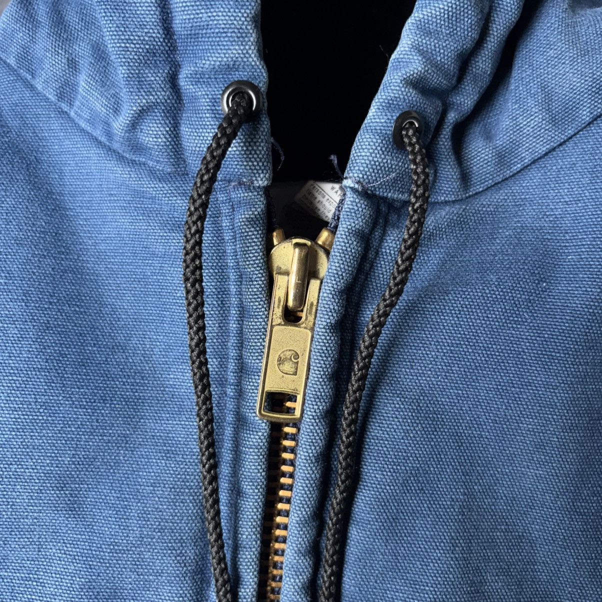 Carhartt J04 NVY BIG LOGO NAVY BLUE CARHARTT ACTIVE JACKET Size US L / EU 52-54 / 3 - 4 Thumbnail